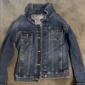Vintage Rock Star Blue Denim Jacket